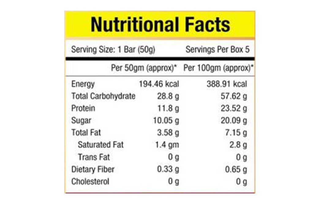 NourishVitals Granola Snack Bar Mocha & Orange Peel   Box  250 grams